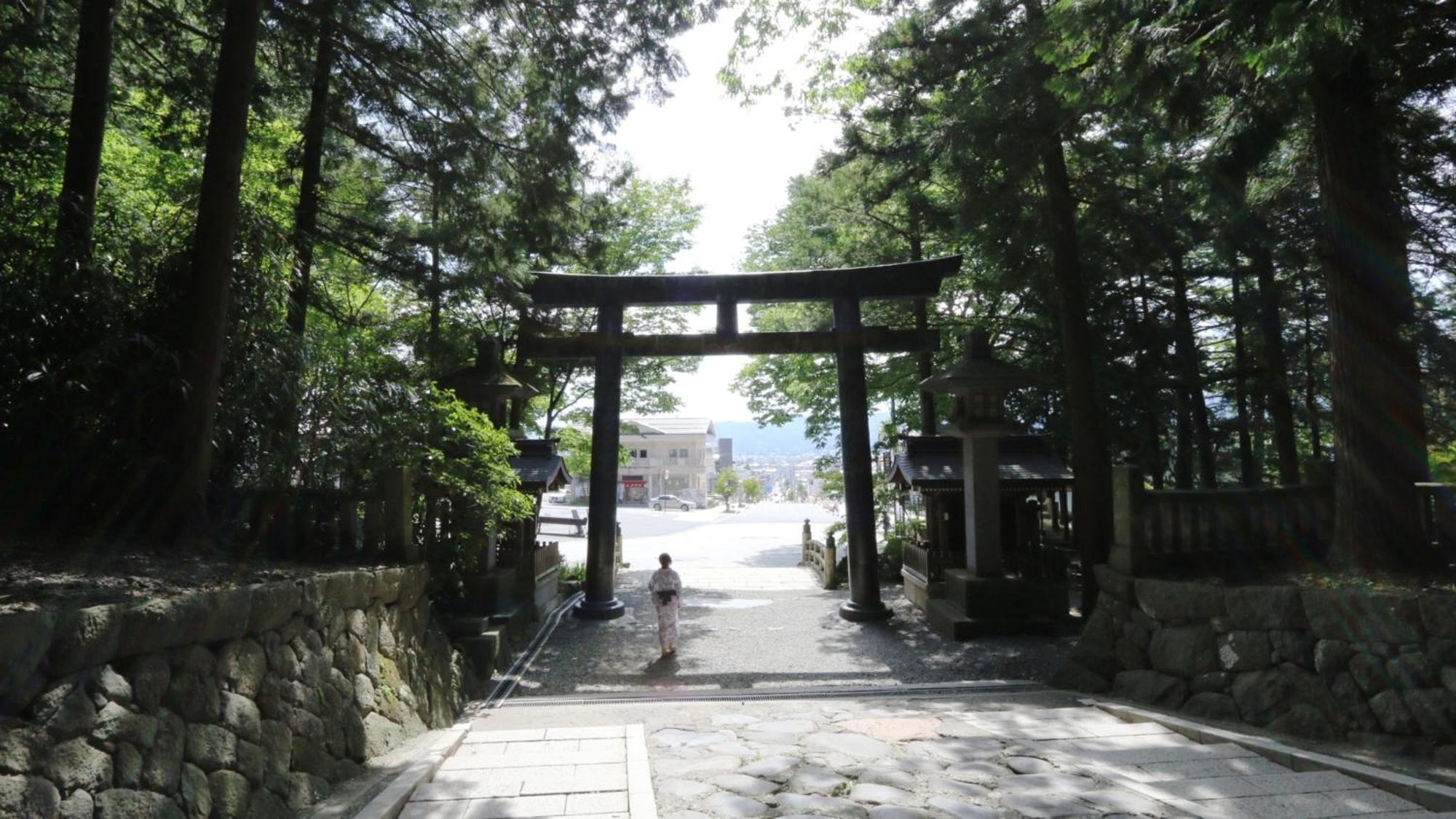 Baigetsu Ryokan Shimosuwa Екстер'єр фото